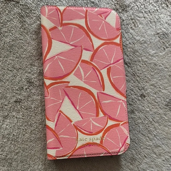 Kate Spade Pink Citrus Phone Case - Picture 1 of 6